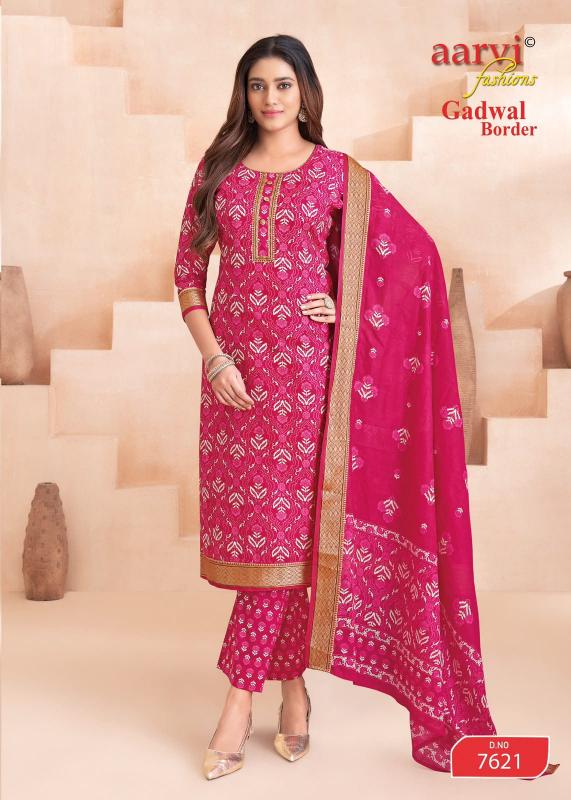 Aarvi gadwal border vol-11 jaipuri kurtis wholesale in mumbai